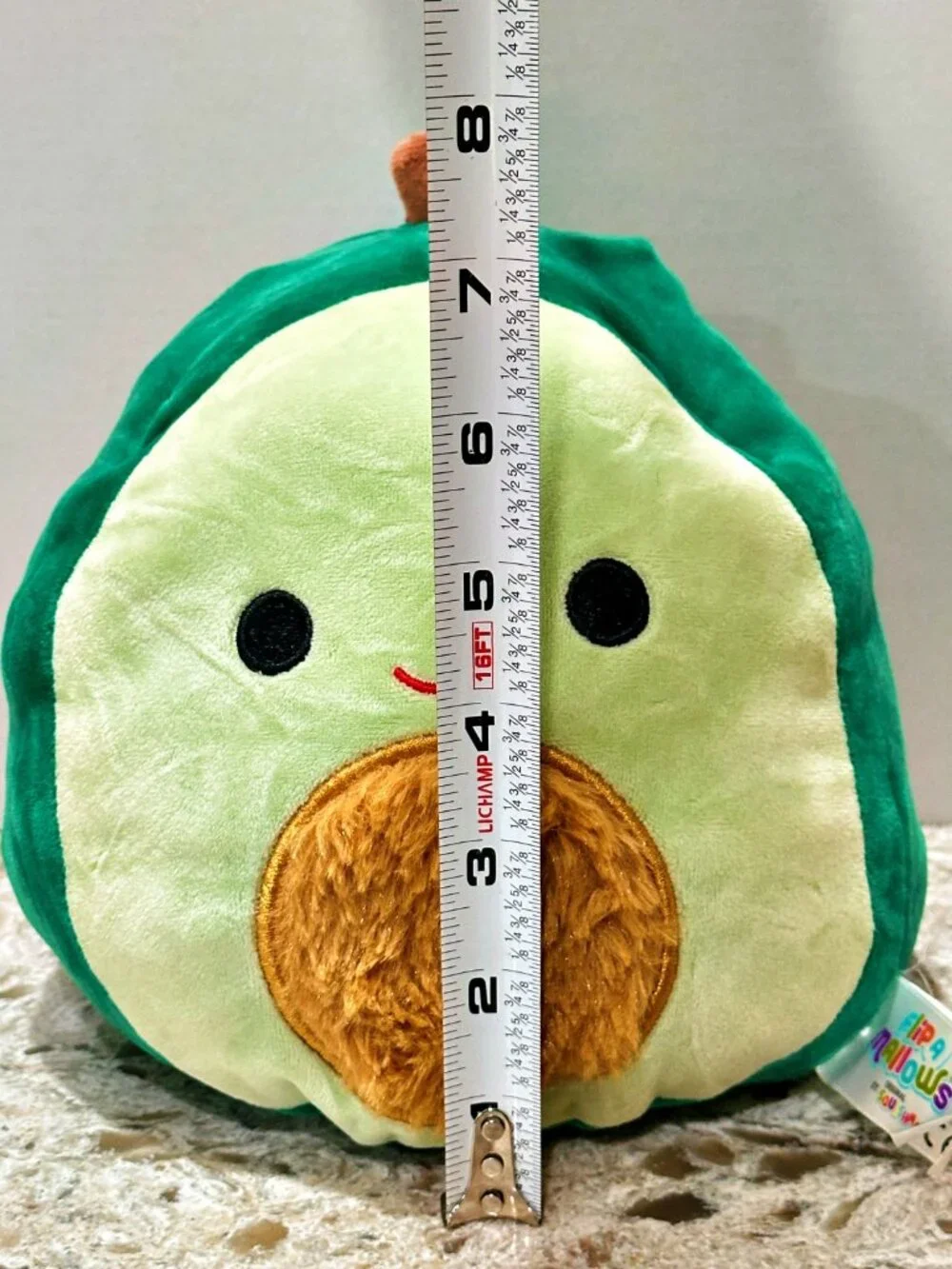 Squishmallows Flip a Mallow Austin Avocado Bernardo Burrito Reversible Plush 8
